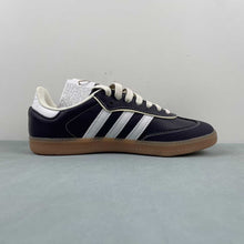 Cargar imagen en el visor de la galería, Adidas Samba OG Aura Black Cream White Gold IG6836