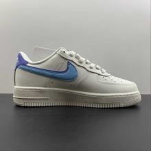 Cargar imagen en el visor de la galería, Air Force 1 07 Low White Medium Blue DQ0359-100