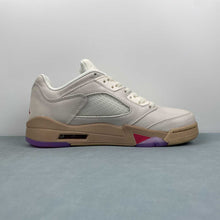 Cargar imagen en el visor de la galería, Air Jordan 5 Retro Low Peanut Butter & Jelly White Red HJ5994-106