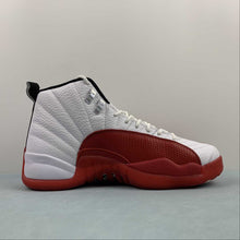 Cargar imagen en el visor de la galería, Air Jordan 12 Retro Cherry White Black Varsity Red CT8013-116