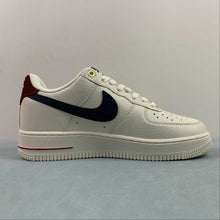 Cargar imagen en el visor de la galería, Air Force 1 07 Low 40 Off White Navy Blue Dark Red BS9055-740