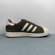 Cargar imagen en el visor de la galería, Adidas Superstar 2 Focus Olive Cream White Shadow Olive JR6991
