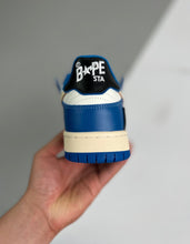 Cargar imagen en el visor de la galería, BAPE Sk8 STA Blue Navy Black White Beige