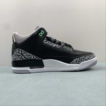 Cargar imagen en el visor de la galería, Air Jordan 3 Retro Bright Green Wolf Gray Black White CT8532-031