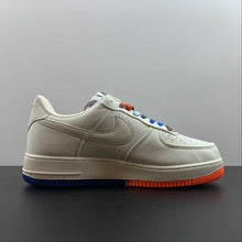 Cargar imagen en el visor de la galería, Air Force 1 07 Low Rice White Orange Dark Blue NA2022-003