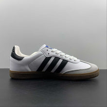 Cargar imagen en el visor de la galería, Adidas Samba Vegan Cloud White Core Black Metallic Gold FW2427