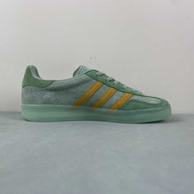 Cargar imagen en el visor de la galería, Adidas Gazelle Indoor Hazy Green Crew Yellow Preloved Green IG6783