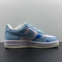 Cargar imagen en el visor de la galería, Air Force 1 07 Low White Blue Flowers CW2288-661