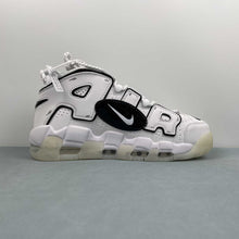 Cargar imagen en el visor de la galería, Air More Uptempo 96 White Black Photon Dust DQ5014-100