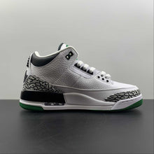 Cargar imagen en el visor de la galería, Air Jordan 3 Retro Oregon Duck White Black Green HO11-MNJDL