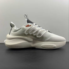 Cargar imagen en el visor de la galería, Adidas AlphaBoost V1 Cloud White Blue Fusion Bright Red HP2757