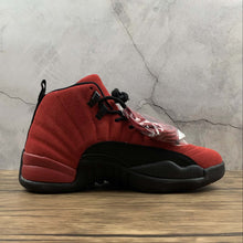 Cargar imagen en el visor de la galería, Air Jordan 12 Retro Reverse Flu Game Varsity Red Black CT8013-602