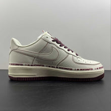 Cargar imagen en el visor de la galería, Air Force 1 07 Low x Uninterrupted MORE THAN Dark Red White HL6959-887