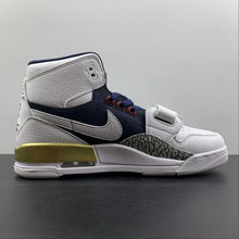 Cargar imagen en el visor de la galería, Air Jordan Legacy 312 High White Blue Gold AV3922-101