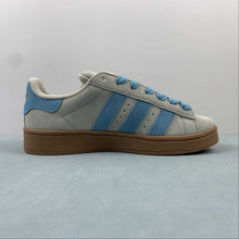 Cargar imagen en el visor de la galería, Adidas Campus 00s Putty Gray Preloved Blue Gold Metallic IE5588