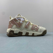 Cargar imagen en el visor de la galería, Air More Uptempo GS Coconut Milk Team Gold Gum Dark Brown DX1939-100