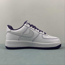 Cargar imagen en el visor de la galería, Air Force 1 07 Low White Dark Purple MM3603-025
