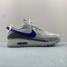 Cargar imagen en el visor de la galería, Air Max 90 Terrascape Pure Platinum Hyper Royal White DV7413-002