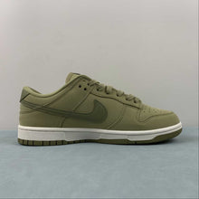 Cargar imagen en el visor de la galería, SB Dunk Low Premium Neutral Olive White Sail DV7415-200
