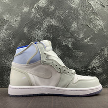 Cargar imagen en el visor de la galería, Air Jordan 1 High Zoom Racer Blue White CK6637-104