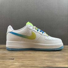 Cargar imagen en el visor de la galería, Air Force 1 07 Low White Navy Blue Yellow TO1232-111