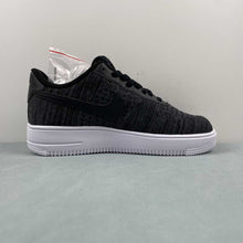 Cargar imagen en el visor de la galería, Air Force 1 07 Low Flyknit 2.0 Black White CI0051-300