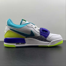 Cargar imagen en el visor de la galería, Air Jordan Legacy 312 Low White Lake Green Lemon Yellow CD7069-103
