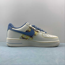 Cargar imagen en el visor de la galería, Air Force 1 07 Low Just Do It White Yellow Blue FJ7740-018