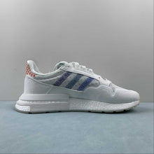 Cargar imagen en el visor de la galería, Commonwealth x Adidas ZX 500 RM Coastal Living White Tint Footwear Orchid DB3510