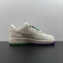 Cargar imagen en el visor de la galería, Air Force 1 07 Low NOLA Pelicans Rice Dark White Purple Green TF8896-303