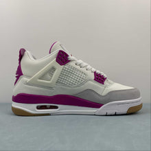 Cargar imagen en el visor de la galería, SB x Air Jordan 4 Retro Sapphire White Purple Grey DR5415-105