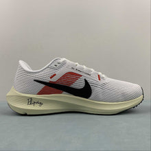 Cargar imagen en el visor de la galería, Air Zoom Pegasus 40 White Warm Red Black FJ0686-100