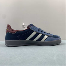 Cargar imagen en el visor de la galería, Adidas Gazelle Indoor Navy Blue Dark Red Cloud White ID1008
