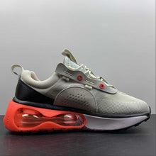 Cargar imagen en el visor de la galería, Air Max 2021 Light Bone White Flash Crimson Black DH5103-002