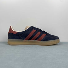 Cargar imagen en el visor de la galería, Adidas Gazelle Indoor Legend Ink Preloved Ruby Wonder White JH5404