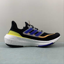 Cargar imagen en el visor de la galería, Adidas UltraBoost Light Core Black Lucid Blue Bright Yellow HP9204