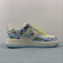 Cargar imagen en el visor de la galería, Air Force 1 07 Low Beige Light Blue Lemon Yellow FB0607-055