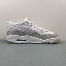 Cargar imagen en el visor de la galería, Air Jordan 4 RM White Silver Gray HQ3441-111