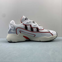 Cargar imagen en el visor de la galería, Adidas Ozweego OG W Cloud White Better Scarlet Silver Metallic IG6197