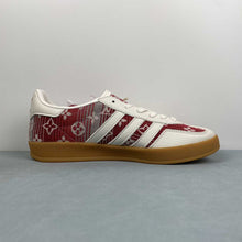 Cargar imagen en el visor de la galería, Adidas Gazelle x Louis Vuitton Monogram Red White SC9207-734