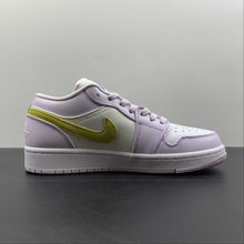 Cargar imagen en el visor de la galería, Air Jordan 1 Low Barely Grape White Lemon Wash DC0774-501