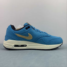 Cargar imagen en el visor de la galería, Air Max 1 Corduroy Baltic Blue Sesame Gridiron Sail FB8915-400