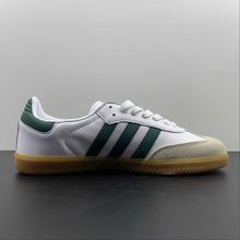 Cargar imagen en el visor de la galería, Adidas Samba OG Cloud White Collegiate Green Vapour Green EE5451