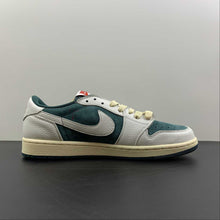 Cargar imagen en el visor de la galería, Travis Scott x Air Jordan 1 Low OG Dark Green White Red CQ4277-993