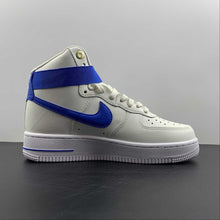 Cargar imagen en el visor de la galería, Air Force 1 High SE Sail White Metallic Gold Blue Jay DQ7584-100