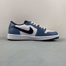 Cargar imagen en el visor de la galería, Air Jordan 1 Low Golf Aegean Storm White Armory Navy DD9315-115