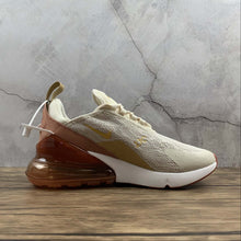 Cargar imagen en el visor de la galería, Air Max 270 Light Cream Terra Blush Dusty Peach Metallic Gold AH6789-203
