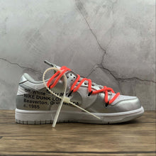 Cargar imagen en el visor de la galería, Dunk Low LTHR OW FUTURA Silver White CT0856-100