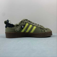 Cargar imagen en el visor de la galería, Adidas Campus 80s Song for the Mute Olive Core Black Acid Yellow ID4792
