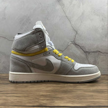 Cargar imagen en el visor de la galería, Air Jordan 1 High Switch Light Smoke Gray Tour Yellow CW6576-100